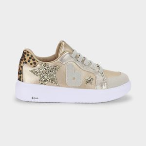 Tênis Infantil Bibi Glam Dourado