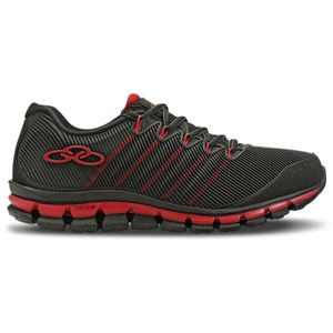 Tênis Masculino Esportivo Evasense Olympikus Preto Vermelho