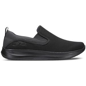 Tênis Masculino Slip On Tecido Olympikus Preto