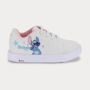 Tênis Infantil Bibi Agility Mini ll Stitch da Disney Branco