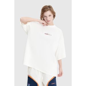 Camiseta Unissex Baw X Diadora New Over Colors Off White