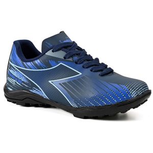 Chuteira Infantil Diadora Squadra III Society Marinho