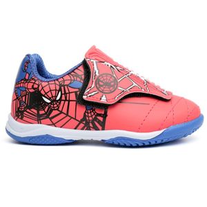Chuteira Infantil Futsal Dray Marvel Homem Aranha Vermelho