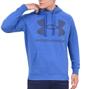 Moletom Under Armour Rival FL Big Masculino Azul