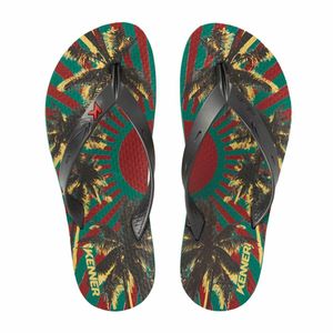 Chinelo Kenner Summer Reggae Masculino Preto