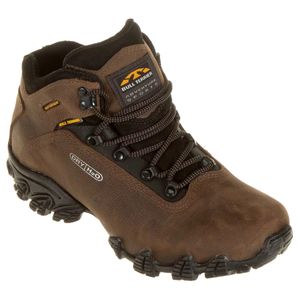 Bota Bull Terrier Alpina Dry Couro Masculina Marrom