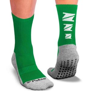 Meia Poker Esportiva Antiderrapante Verde