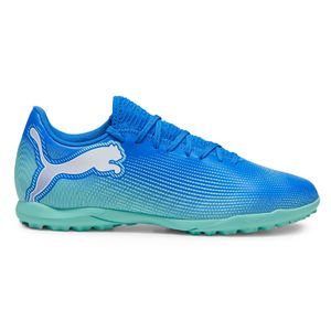 Chuteira Society Azul Puma Future 7 Play Masculina
