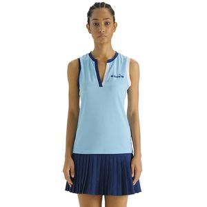 Regata Feminina Esportiva Diadora L.Tank Icon Azul