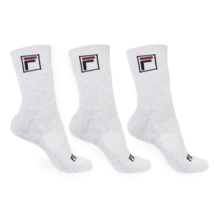 Kit 3 Pares de Meia Fila  Cano Baixo 34 ao 38 Feminina Branca