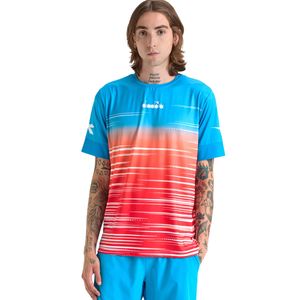 Camiseta Esportiva Diadora Laguna Twilight Masculina Azul