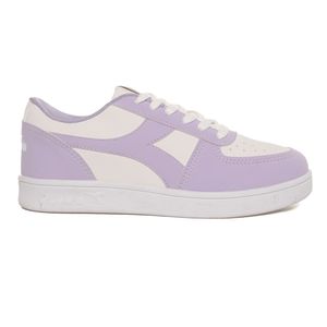 Tênis Casual Feminino Diadora Playmaker Lilás e Branco