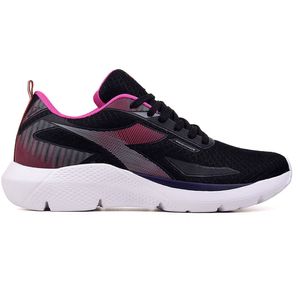 Tênis Esportivo Diadora Province Preto Feminino
