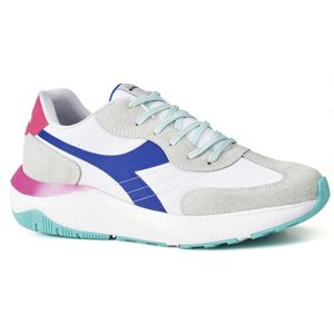 Tênis Casual Feminino Diadora Verona Branco e Azul