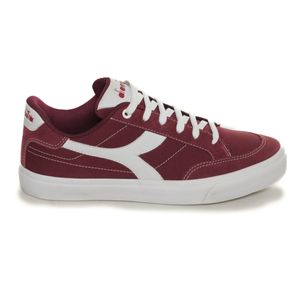 Tenis Casual Unissex Diadora Monza Vinho e Branco