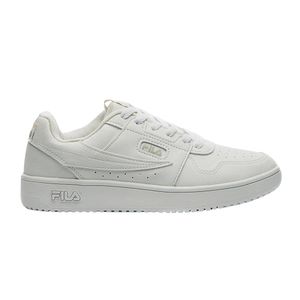 Tênis Fila ACD Classic Casual Branco e Prata Feminino