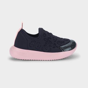 Tênis Infantil Bibi Flash Azul Marinho com Rosa
