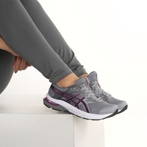 Tênis Asics Gel Shogun ST Feminino Cinza Claro
